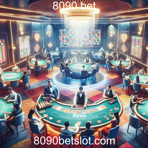 Experimente a Emoção do Cassino Ao Vivo no 8090 bet